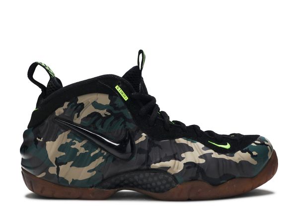 Air Foamposite Pro Prm Le 'Green Camo'